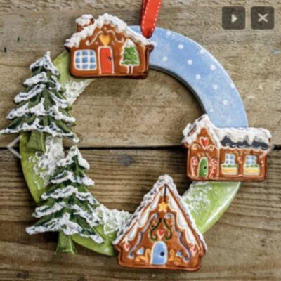 Ceramic Wreath Workshop - Sat 7th Nov 2026 (£39)
